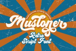 Musloner Bold Retro Font Font Download