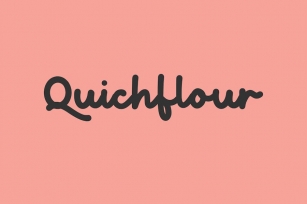 AL - Quichflour Font Download