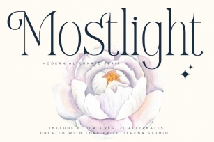 Mostlight Modern Alternate Serif Font Download