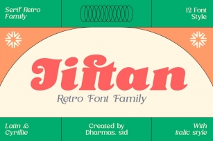 Jiftan - Modern Serif Luxury Font Font Download