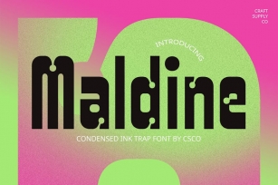 Maldine – Inktrap Font Font Download