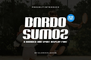 Bardo Sumoz - Rounded Sport Font Font Download