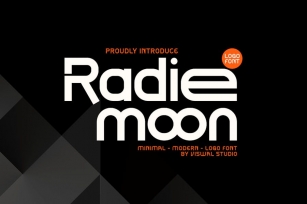 Radie Moon - Modern Minimal Font Font Download