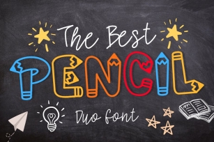 The Best Pencil Font Download