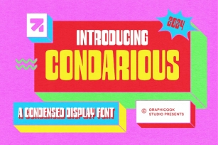 Condarious Font Download