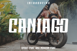 Caniago - Sport Font and Modern Font Font Download