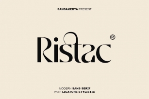 Ristac Font Download