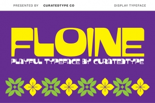 Floine - Playful Display Font Font Download