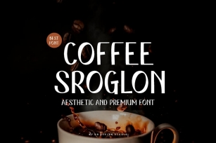 Coffee Sroglon - Aesthetic & Premium Font Font Download
