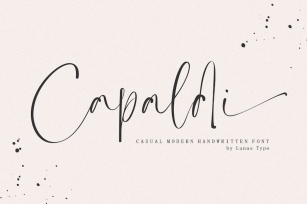 Capaldi Font Download