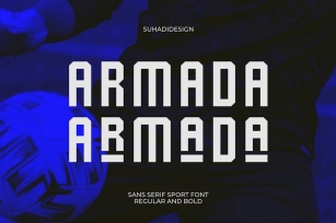 Armada | Sans Serif Sport Font Font Download
