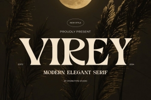Virey - Modern ELegant Serif Font Download