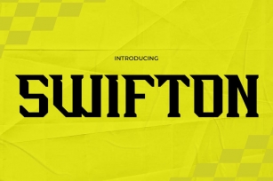 Swifton Racing Retro Font Font Download