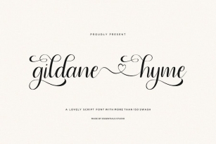 ES Gildane Hyme Font Download