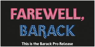 Barack Pro Font Download