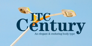 ITC Century Font Download