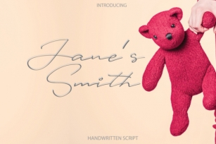 Janes Smith Font Download