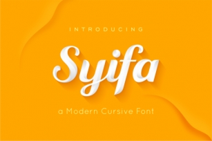 Syifa Script Font Download
