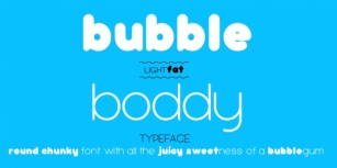Bubbleboddy Font Download
