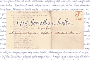 1715 Jonathan Swift Font Download