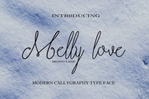 Melly Love Font Download