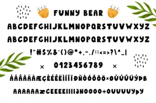 Funnybear & Funnydeer Font Download