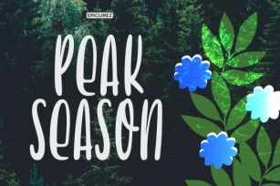 Peak Season Font Download