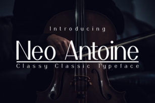 Neo Antoine Font Download