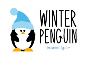 Winter Penguin Font Download
