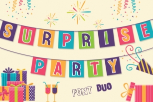Surprise Party Family Font Download