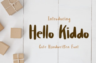 Hello Kiddo Font Download