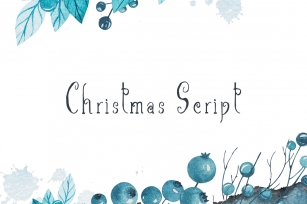 Christmas Script Font Download