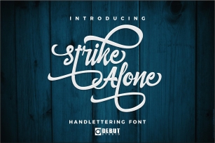 Strike Alone Font Download