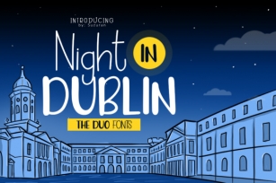 Night in Dublin Font Download