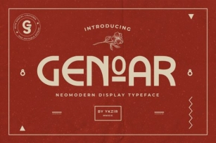 Genoar Font Download
