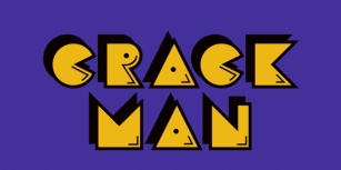 Crack Man Font Download