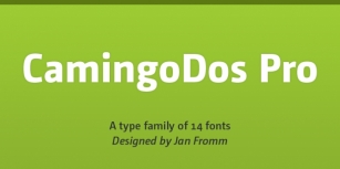CamingoDos Pro Font Download