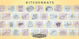 Kitchenbats Font Download