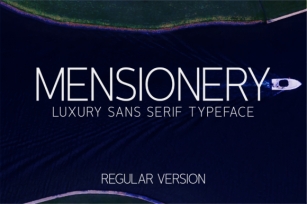 Mensionery Font Download