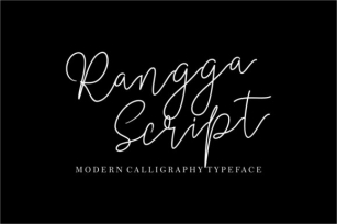 Rangga Script Font Download