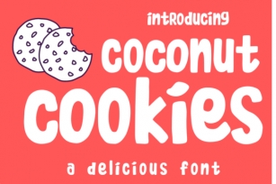 Coconut Cookies Font Download
