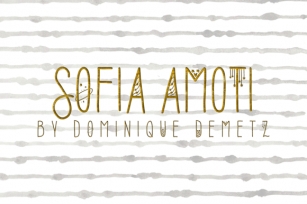 Sofia Amoti Font Download