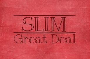 Slim Font Download