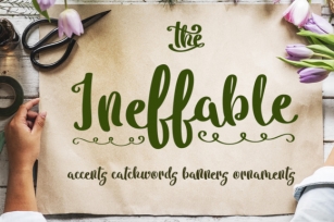 Ineffable Font Download