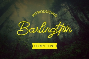 Barlingtton Script Font Download