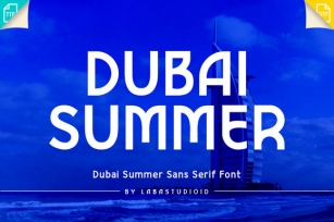 Dubai Summer Font Download