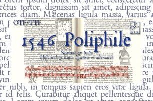 1546 Poliphile Family Font Download