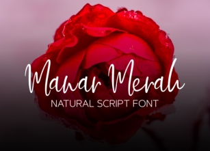 Mawar Merah Font Download