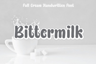 Bittermilk Font Download
