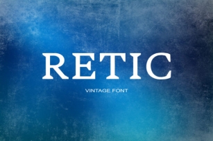 Retic Font Download
